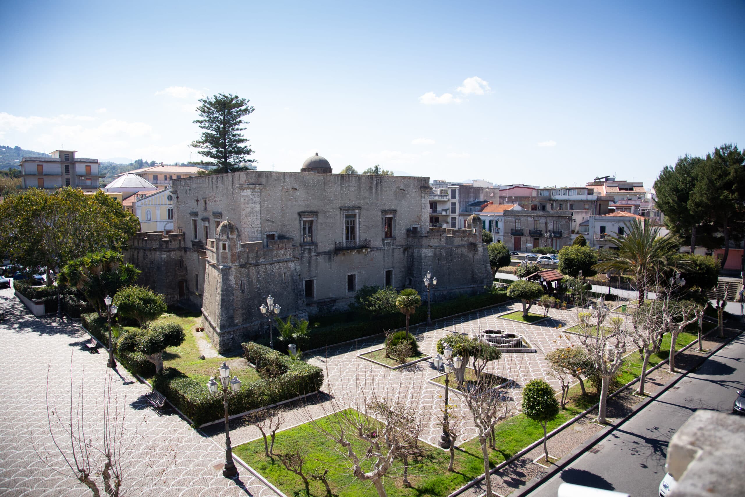 Veduta del Castello di Spadafora